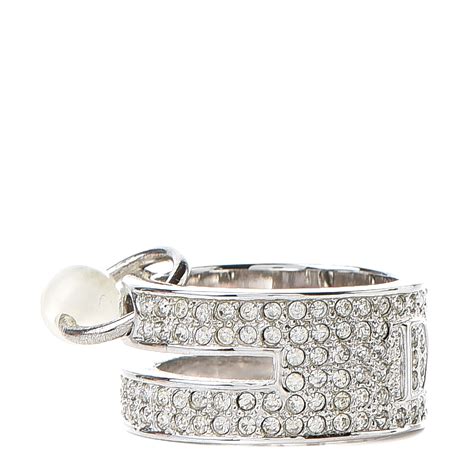 dior crystal ring